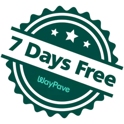 Get a 7-day free trial of WayPave