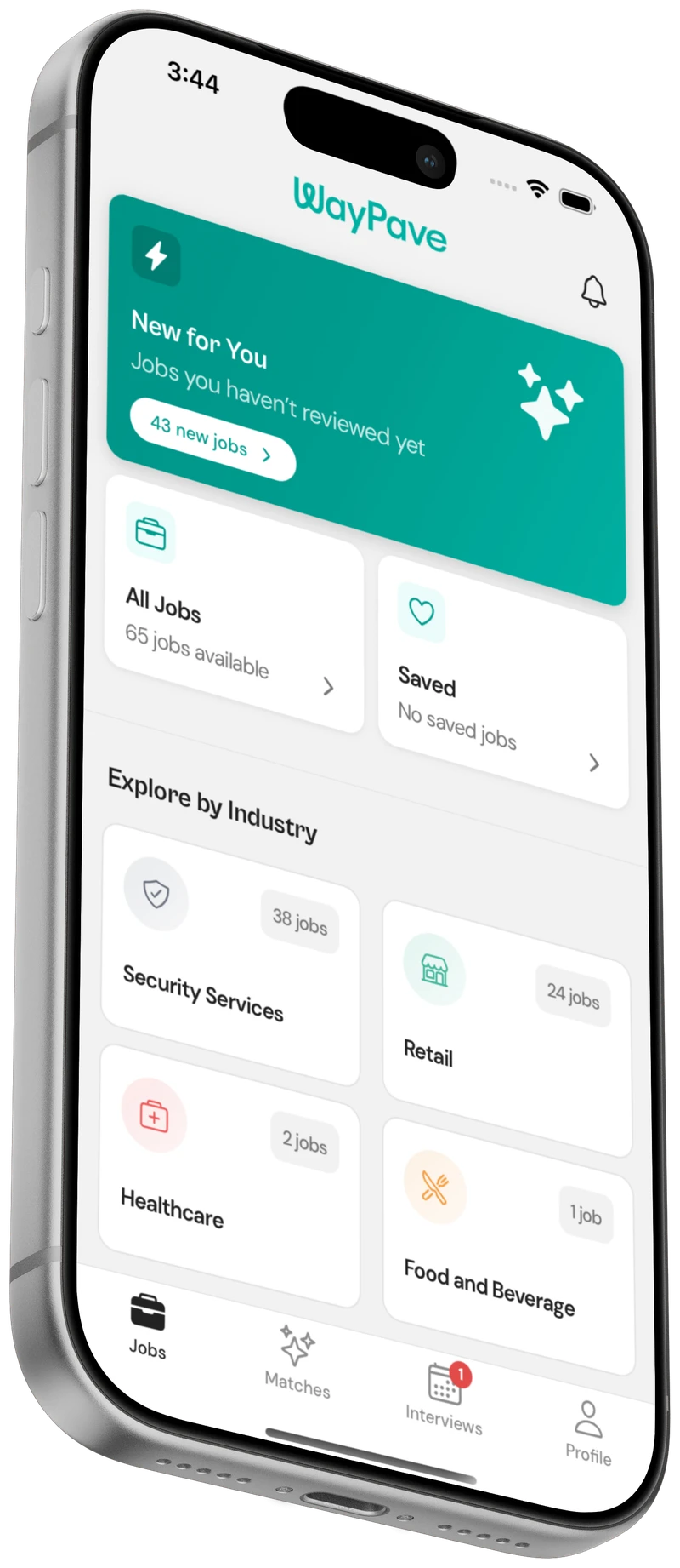 The WayPave app lets you swipe right on your future