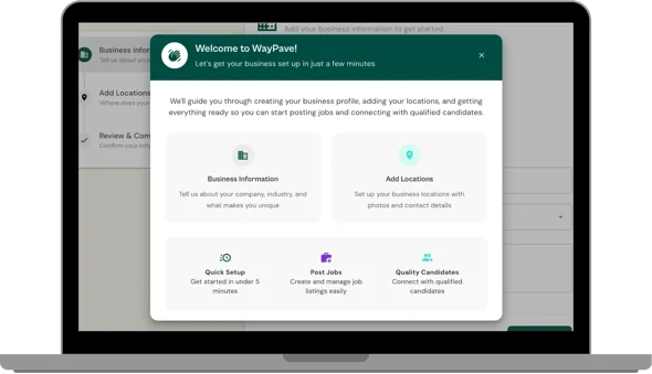 The WayPave mobile app