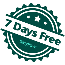 Get a 7-day free trial of WayPave